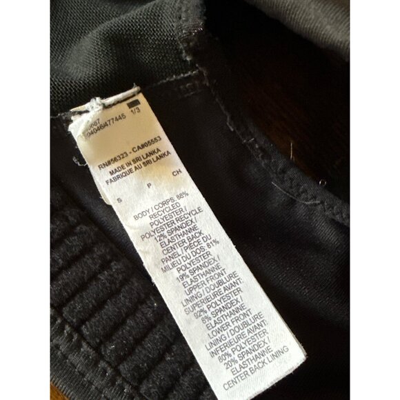 Nike Womens Black Sports Bra With White Swoosh Logo Small - Picture 3 of 11